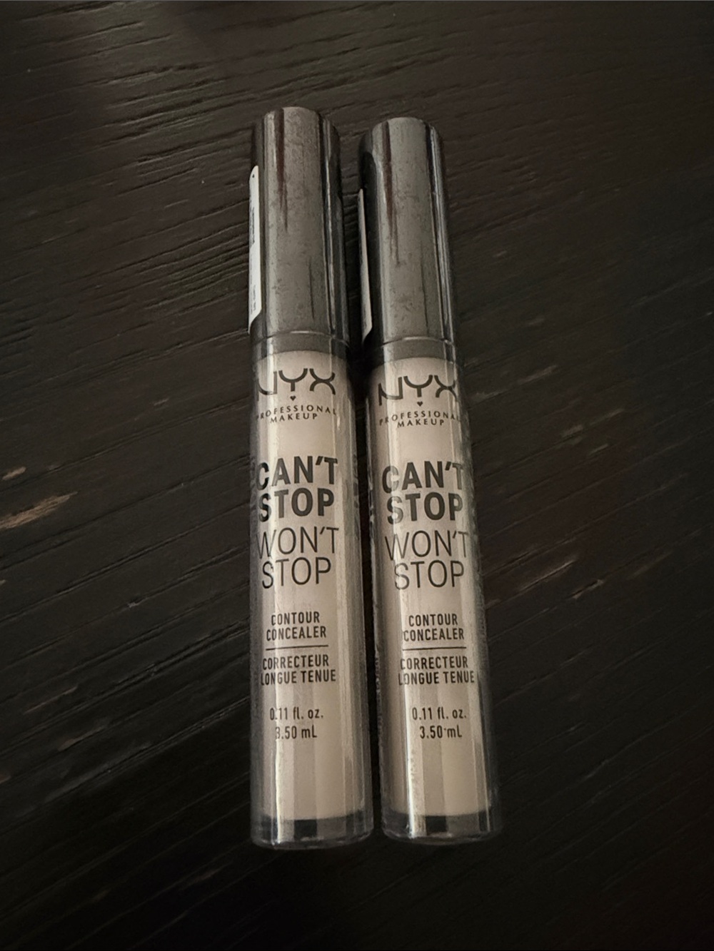 NYX Can't Stop Won't Stop Contour Concealer - CSWSC01 pale (2 pack)